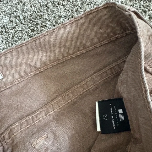 Flying Monkey Tan Skinny Jeans - Picture 2 of 4